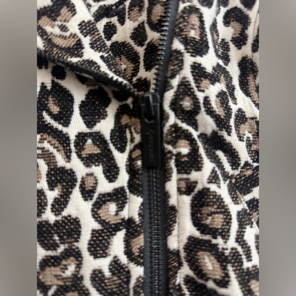 Sanctuary “Poison & Leopard” Moto Jacket from Revolve. Size L. Baddie - Picture 11 of 13